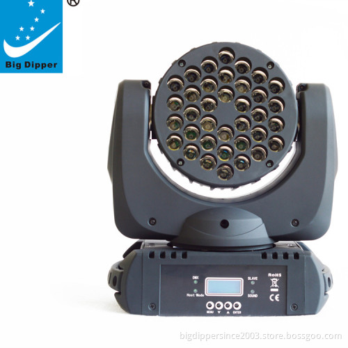 36*3W LED Moving Head Beam Wash light LM108 Stage Led Light Moving Head Light